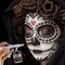 1 oz Brown Water-Based Air Brush Paint for Skin - Face & Body Airbrush Paint for Halloween, Cosplay, Theatrical Makeup & Temporary Tattoos